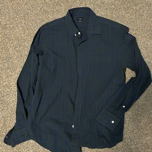 EUC J. Crew cotton button down long sleeve Size L